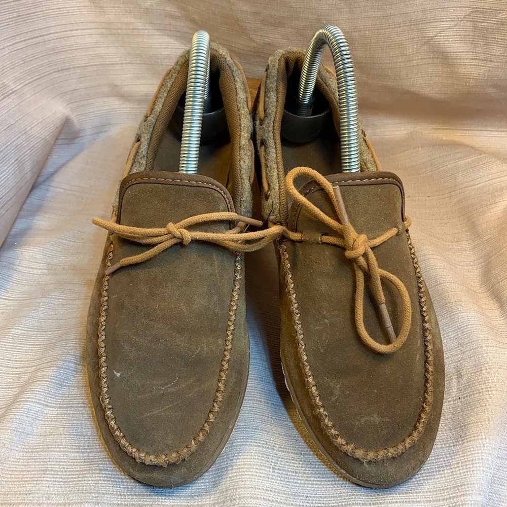 Patagonia wool/leather loafers almost NEW